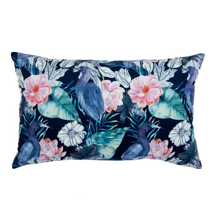 Oiseaux peints Coussin Rectangulaire Pour Salon 