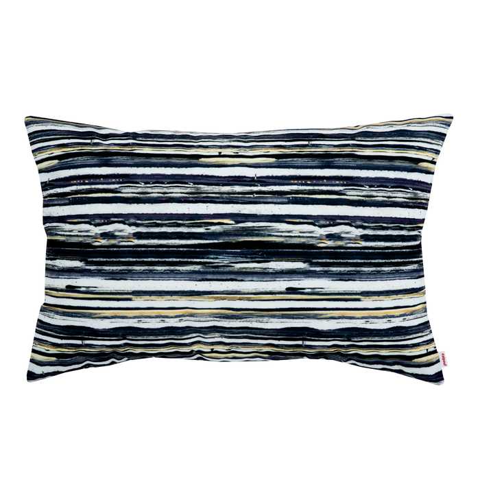 Rayures peintes Coussin Rectangulaire Pour Salon 