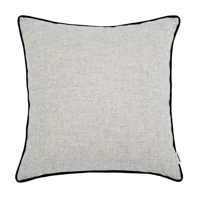 Beige laine Coussin Carré 