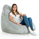 Glamour matelassé Pouf Poire Drop XXL 