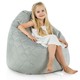 Glamour matelassé Pouf Poire 