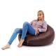 Marron Pouf Poire Enfants simili-cuir