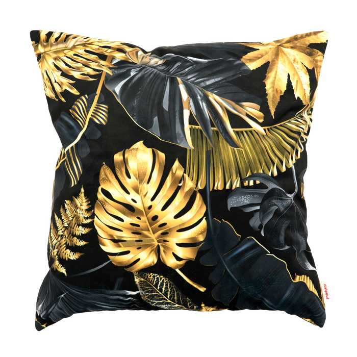 Feuilles d'or Coussin Carré 